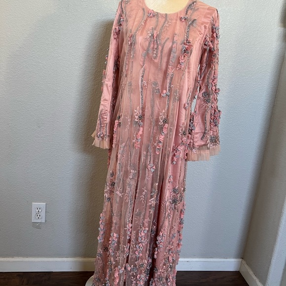 MinkPink Drama Queen Bell Sleeve Lace Dress MinkPink Drama Queen Bell Sleeve Lace Dress